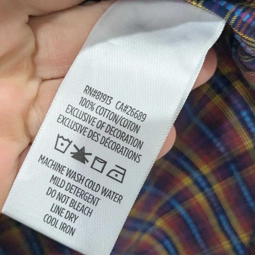 NEW Robert Graham Lando Plaid Sports Shirt Button Up